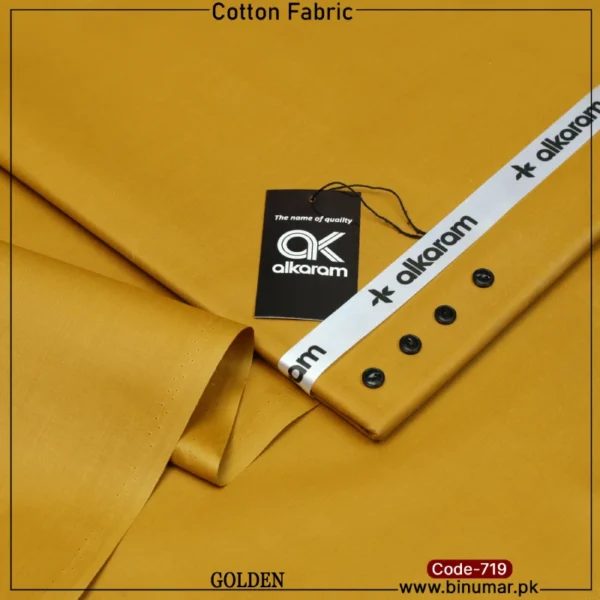 Al Karam Cotton-Navy-Golden-719