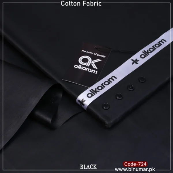 Al Karam Cotton-Black-724