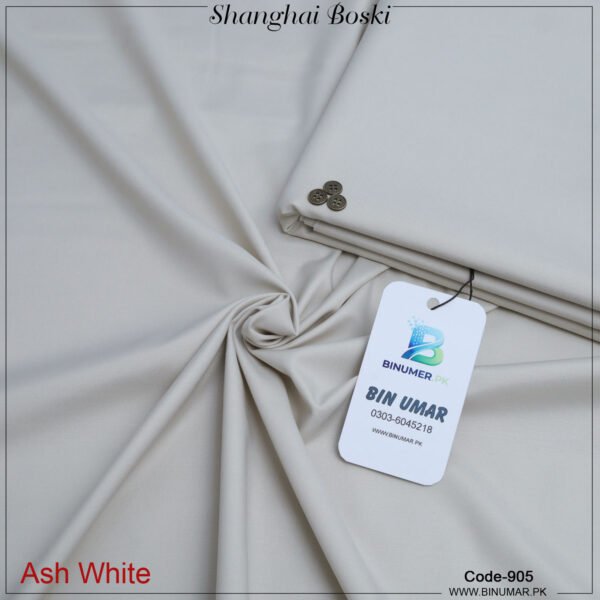 Shanghai Boski-Ash-White-905