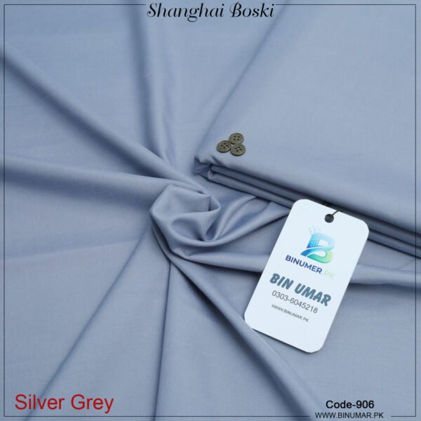 Shanghai Boski-Silver-Grey-906