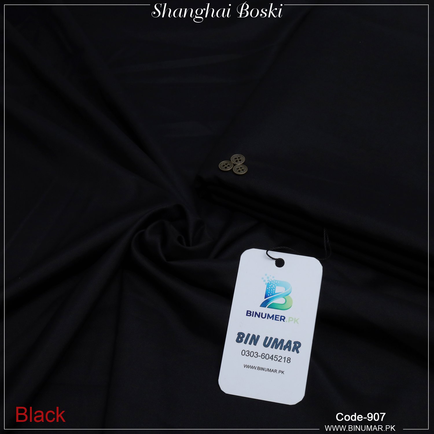 Shanghai Boski-Black-907
